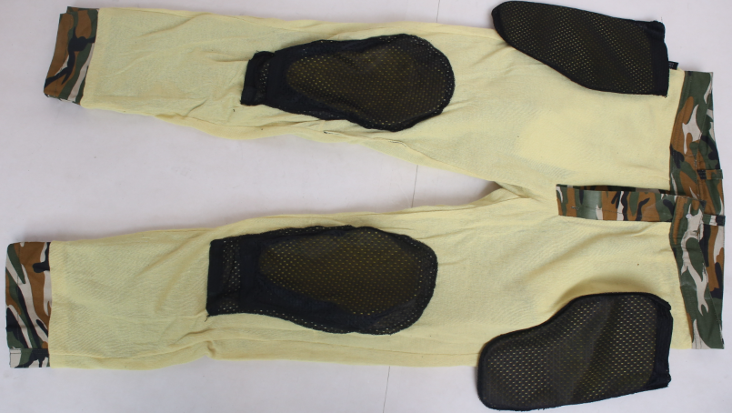 MC Pants DENIM CAMO GREEN SIDE POCKET WP