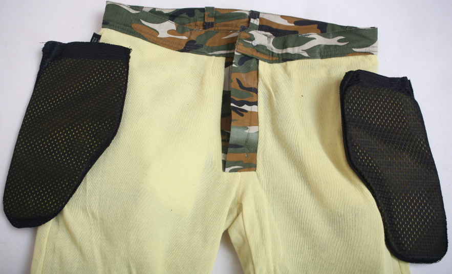 MC Pants DENIM CAMO GREEN SIDE POCKET WP