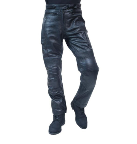 ALIVE LADY STEEL LEATHER MC PANT