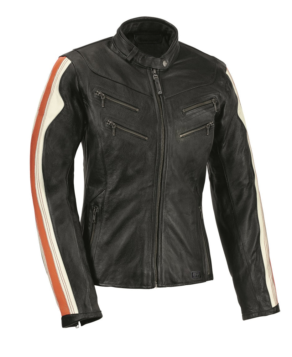 Lady Antique MC Leather Jacket WP