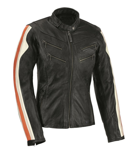 Lady Antique MC Leather Jacket WP