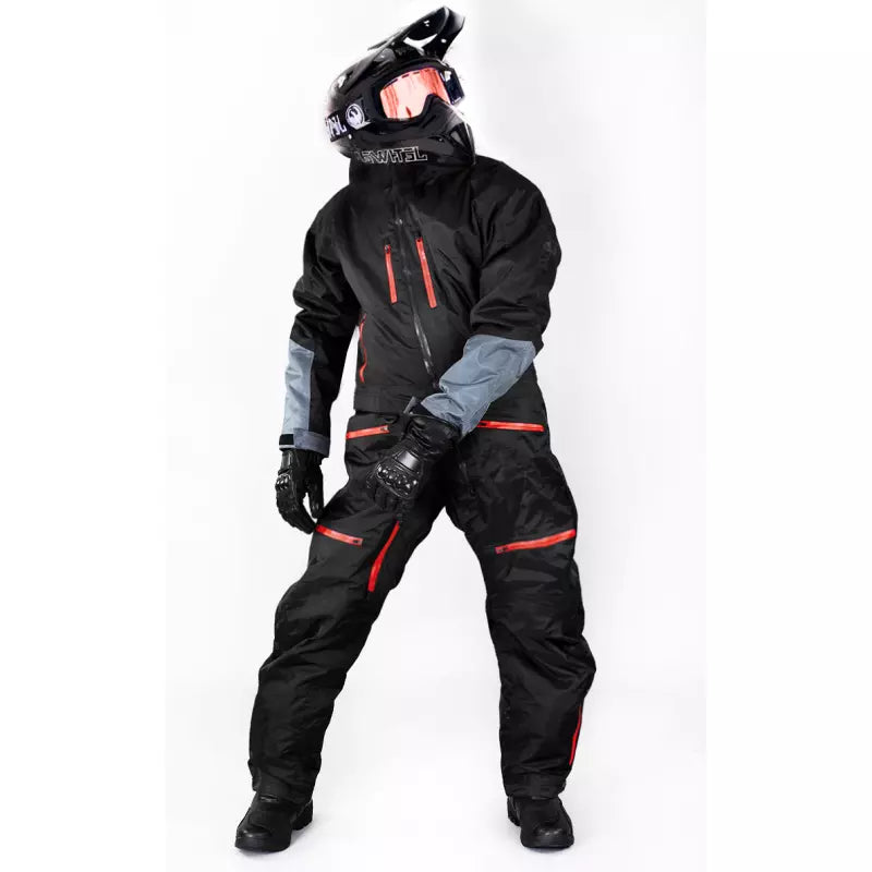 SNOWPEAK ORANGE OVERALL ATV / SNOWSUIT
